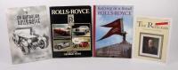 ROLLS-ROYCE: A group of four softcover books related to Rolls-Royce
