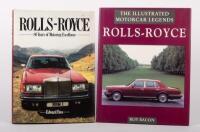 ROLLS-ROYCE: Two hardcover books related to Rolls-Royce