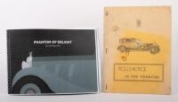 ROLLS-ROYCE: Two books related to Rolls-Royce
