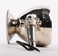 LAMP: A Realite pillar mount spot lamp with mirror backing, thought to suit pre-war cars, lens diameter approx 10cm - 5