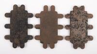 ROLLS-ROYCE: Three early Rolls-Royce pedal rubbers, 10.5cm high, 5.5cm wide - 2
