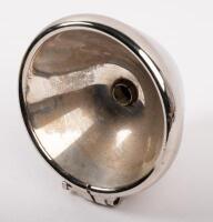 SIDE LAMP: An early original side lamp, maker unknown, lens diameter 12cm, missing bulb and lens