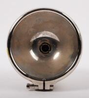 SIDE LAMP: An early original side lamp, maker unknown, lens diameter 12cm, missing bulb and lens - 2