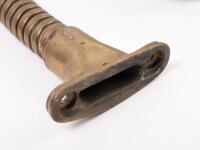 ROLLS-ROYCE: A circa 1930s Rolls-Royce in dash&nbsp;ignition and light control unit with hose attachment, exposed face diameter 9.5cm, unit length approx 70cm long - 2
