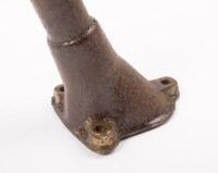WHEEL HOLDER: An early running board spare wheel holding arm, approx 35cm long - 2