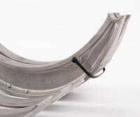 BRAKE SHOES: A possible set of brake shoes, consists of six pieces, stamped 'G50988', maker unknown, 33cm wide - 2