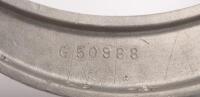 BRAKE SHOES: A possible set of brake shoes, consists of six pieces, stamped 'G50988', maker unknown, 33cm wide - 3