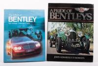 BENTLEY: Two hardcover books related to Bentley