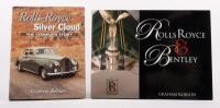 ROLLS-ROYCE / BENTLEY: Two hardcover books related to Rolls-Royce and Bentley by author Graham Robson