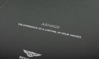 BENTLEY ARNAGE: Two Bentley Arnage sales promotional items - 3
