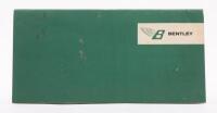 ROLLS-ROYCE / BENTLEY: A circa mid 1950s Rolls-Royce & Bentley brochure, presented in small wide format, contains colour illustrations, specifications, dimensions and engine detail, 30 pages