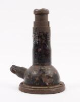 BOTTLE JACK: An&nbsp;early bottle jack approx 20cm high (not extended), maker unknown, no handle