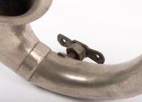 HORN: A curved horn, 23cm wide, rubber bulb missing - 2