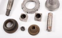 SILVER GHOST: A Rolls-Royce Series N magneto drive shaft, also includes other mechanical pieces thought to be possibly related to same model - 3