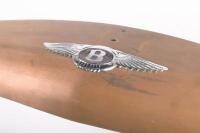 BENTLEY: A Bentley Continental R grille surround with Bentley badge in sanded back condition, no mesh or vents - 2