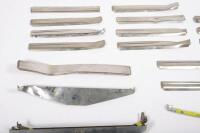 SHADOW I: A group of assorted chrome sill molds, grille surrounds, vents & rivets thought to suit Rolls-Royce Shadow I model - 4