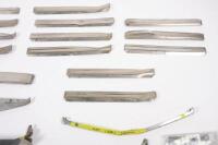 SHADOW I: A group of assorted chrome sill molds, grille surrounds, vents & rivets thought to suit Rolls-Royce Shadow I model - 5