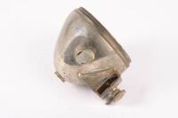 C.A.V LAMP: An early C.A.V side lamp chrome housing, lens diameter 11cm - 3