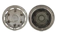 HUBCAPS: Two hubcaps, one Bentley and one Rolls-Royce, 42cm approx width on both&nbsp; - 2