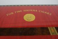 CIGAR HUMIDOR: An Elie Bleu Medals Red Sycamore Humidor - 7