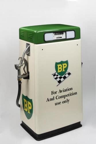 PETROL PUMP: A Wayne 605 industrial pump in BP livery