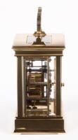 L'EPEE: A fine 20th century brass carriage clock by&nbsp;L'Ep&eacute;e&nbsp;1839, French made - 4
