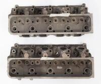 ROLLS ROYCE: A pair of blank engine heads to suit a circa 1970s Rolls Royce Silver Shadow 6.7 litre V8 engine
