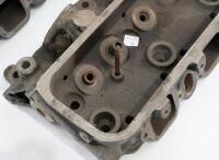 ROLLS ROYCE: A pair of blank engine heads to suit a circa 1970s Rolls Royce Silver Shadow 6.7 litre V8 engine - 5