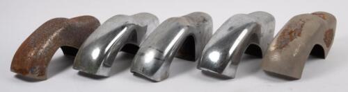 SILVER SHADOW: A set of four not plated bumper over riders to suit the Rolls Royce Silver Shadow model