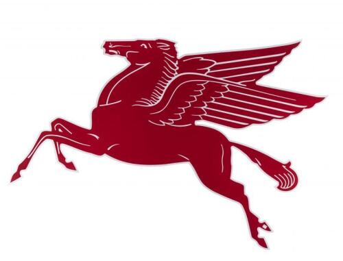 PEGASUS: A large modern laser cut Pegasus horse (111cm H, 160 cm W)