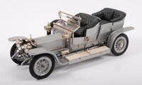 SILVER GHOST: A large fine Franklin Mint 1/12 scale boxed model of the 1907 Rolls-Royce Silver Ghost&nbsp;&nbsp;'AX 201' B11ZB77, a most impressive model, boxed - 2