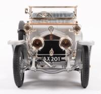 SILVER GHOST: A large fine Franklin Mint 1/12 scale boxed model of the 1907 Rolls-Royce Silver Ghost&nbsp;&nbsp;'AX 201' B11ZB77, a most impressive model, boxed - 8
