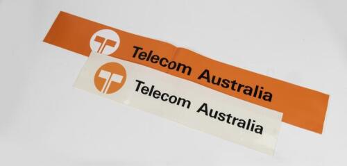 TELECOM: Two 1970's Telecom Australia unused stickers
