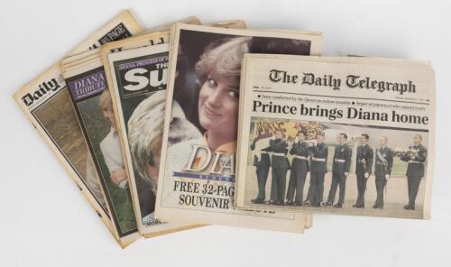 NEWSPAPERS: A collection of newspapers covering historical periods in time