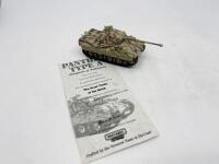 TANKS: A group of 3 1:43 scale model tanks&nbsp;by Matchbox including a Panther Type A, a Sherman M4A3 105 MM and a Panzer&nbsp;IV Type F1, all in original packaging. [Location: Sydney] - 5