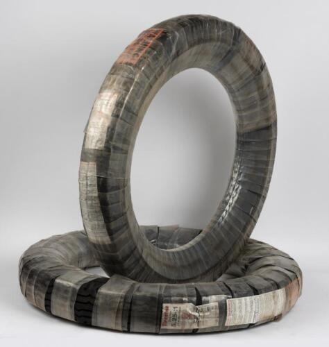 FIRESTONE: Two black Firsetone Gum Dipped Tyres