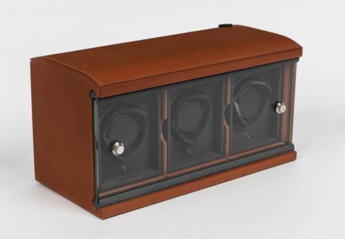UNDERWOOD WATCH WINDER CASE: A high quality three module Underwood Watch Winder case