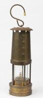 CAMBRIAN MINERS LAMP: A Cambrian brass lantern/miners lamp. Welsh - 2