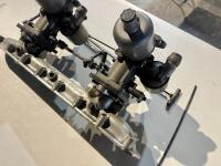 BENTLEY: An inlet manifold with HS6 carburettors, to suit Bentley 4.5 litre. [Location: Sydney] - 8