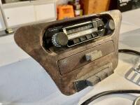JAGUAR: A group of miscellaneous Jaguar S-Type interior parts including radio (untested). [Location: Sydney] - 3