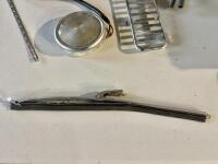 JAGUAR: A group of miscellaneous Jaguar S-Type interior parts including radio (untested). [Location: Sydney] - 5
