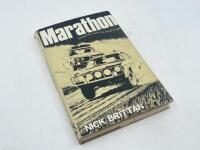RALLYING: Three hardcover books including 'Marathon: Around the World in a Cloud of Dust' by Nick Brittan, 'The Bright Eyes of Danger: The London-Sydney Marathon 1968' by David McKay and John Smailes and 'The Wynn's History of Famous Australian Car Trials - 6