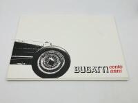 BUGATTI CENTO ANNI: A limited edition portfolio (numbered 743) published by Zagari [Location: Sydney] - 2