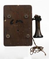 TELEPHONE: PMG Wall Mounted Telephone. Circa 1920's - 3