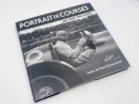 MOTOR RACING: A pair of hardcover books including 'Portrait de Course par&nbsp;Jean Diezaide' by Pierre Darmendrail (French text) and 'Wheelspin & Smoking Tyres: A personal photographic record of motor racing in the 1950s and 1960s' by Keith Duerden [Location: - 4