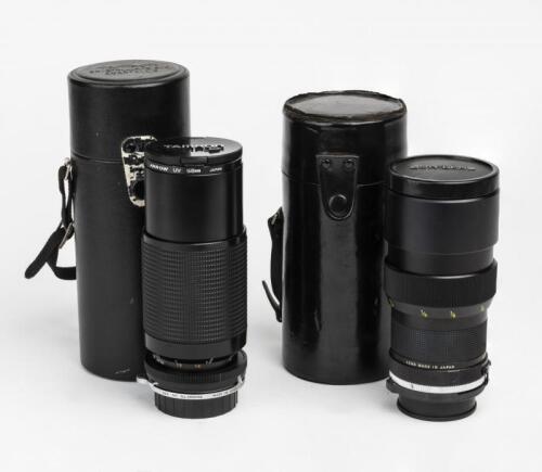CAMERA LENS: Two camera lens