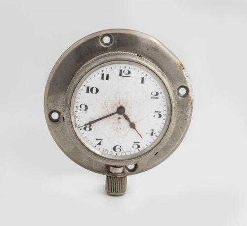 CLOCK: A silver-plated German made clock
