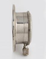 CLOCK: A silver-plated German made clock - 2