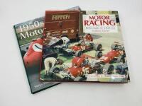 MOTOR RACING: A pair of hardcover books including '1950s Motorsport in Colour' by Martyn Wainwight&nbsp;and 'Motor Racing: Reflections of a Lost Era' by Anthony Carter [Location: Sydney]