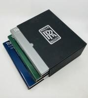 THE MAGIC OF A NAME - THE ROLLS-ROYCE STORY: Slipcased three volume hardcover set of books by Peter Pugh [Location: Sydney] - 2